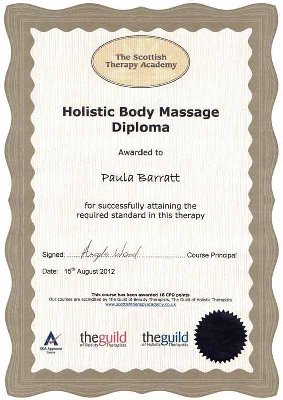 Holistic Body Massage Diploma