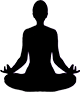 Seated Reiki Silhoutte